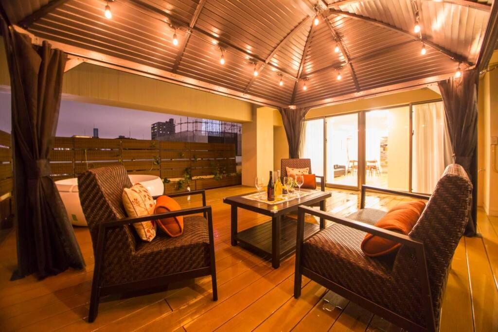 Oshiage Sky View Terrace Penthouse Apartment โตเกียว ภายนอก รูปภาพ