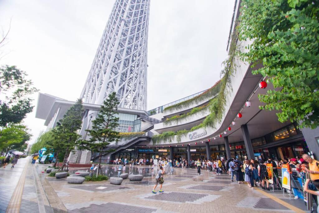 Oshiage Sky View Terrace Penthouse Apartment โตเกียว ภายนอก รูปภาพ