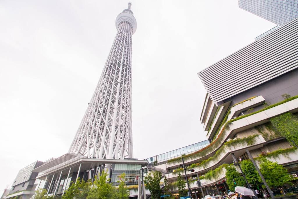 Oshiage Sky View Terrace Penthouse Apartment โตเกียว ภายนอก รูปภาพ